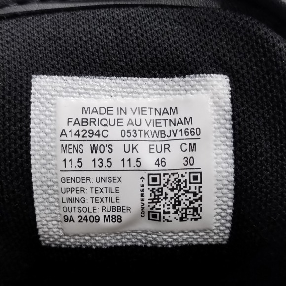 Converse Chuck Taylor All Star High Top Sneakers Mens Size 11.5 Multi A14294C - Picture 4 of 8